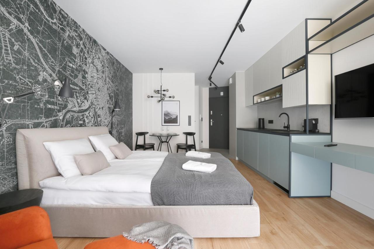 Deluxe Studio Cracow Arianska By Noclegi Renters Kraków Eksteriør billede